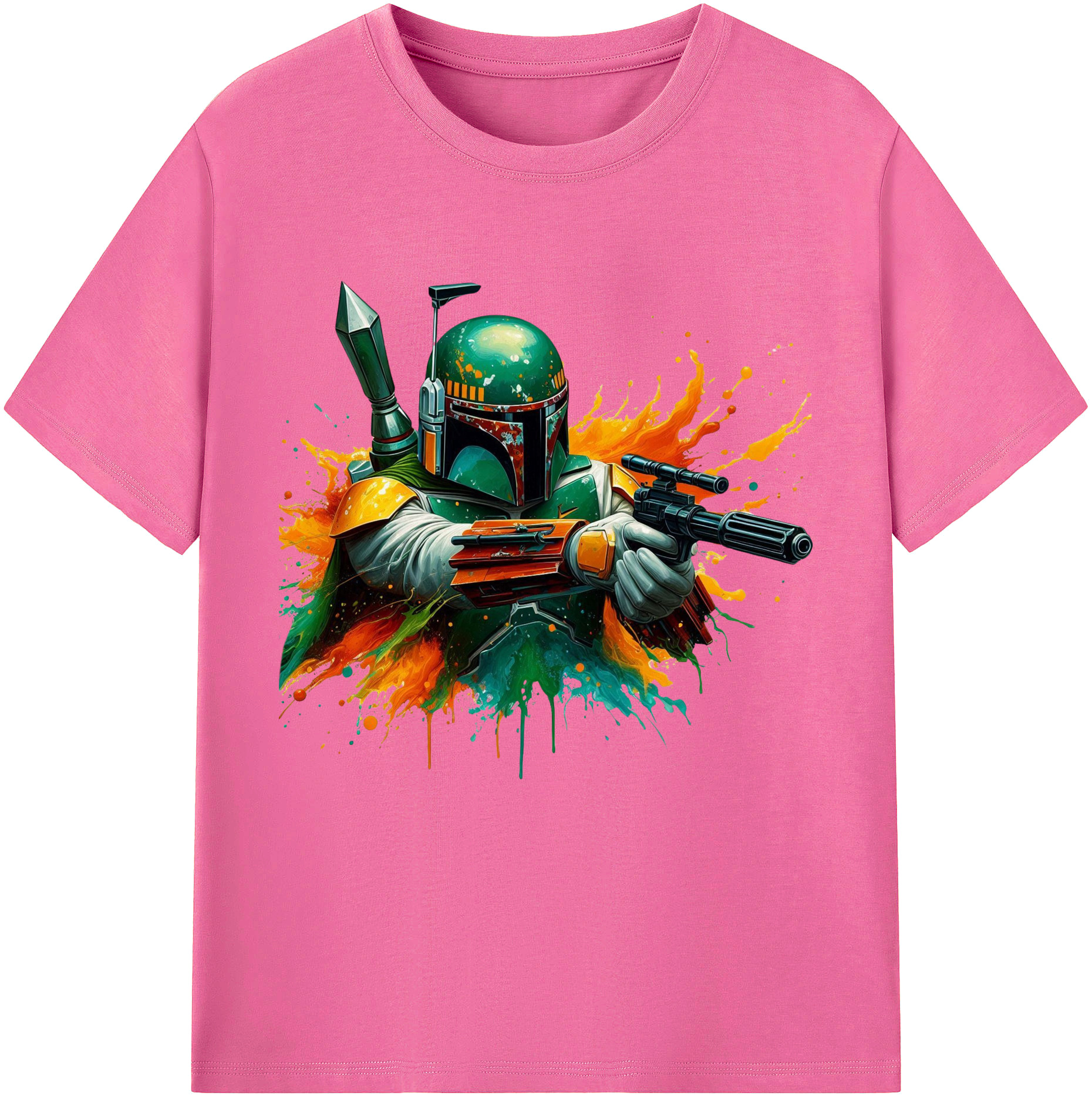 （画像用） スター・ウォーズ Star Wars レディースカジュアルプリントTシャツ（綿100％）
